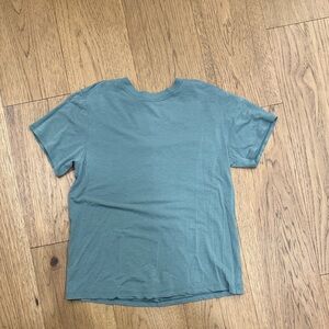lululemon athletica Teal Short Sleeve Tee